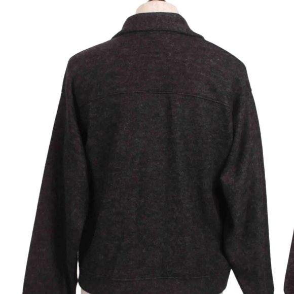 BRUSHED BUTTON FRONT COLLARED TOP-NALLY AND MILLIE - Picture 3 of 10